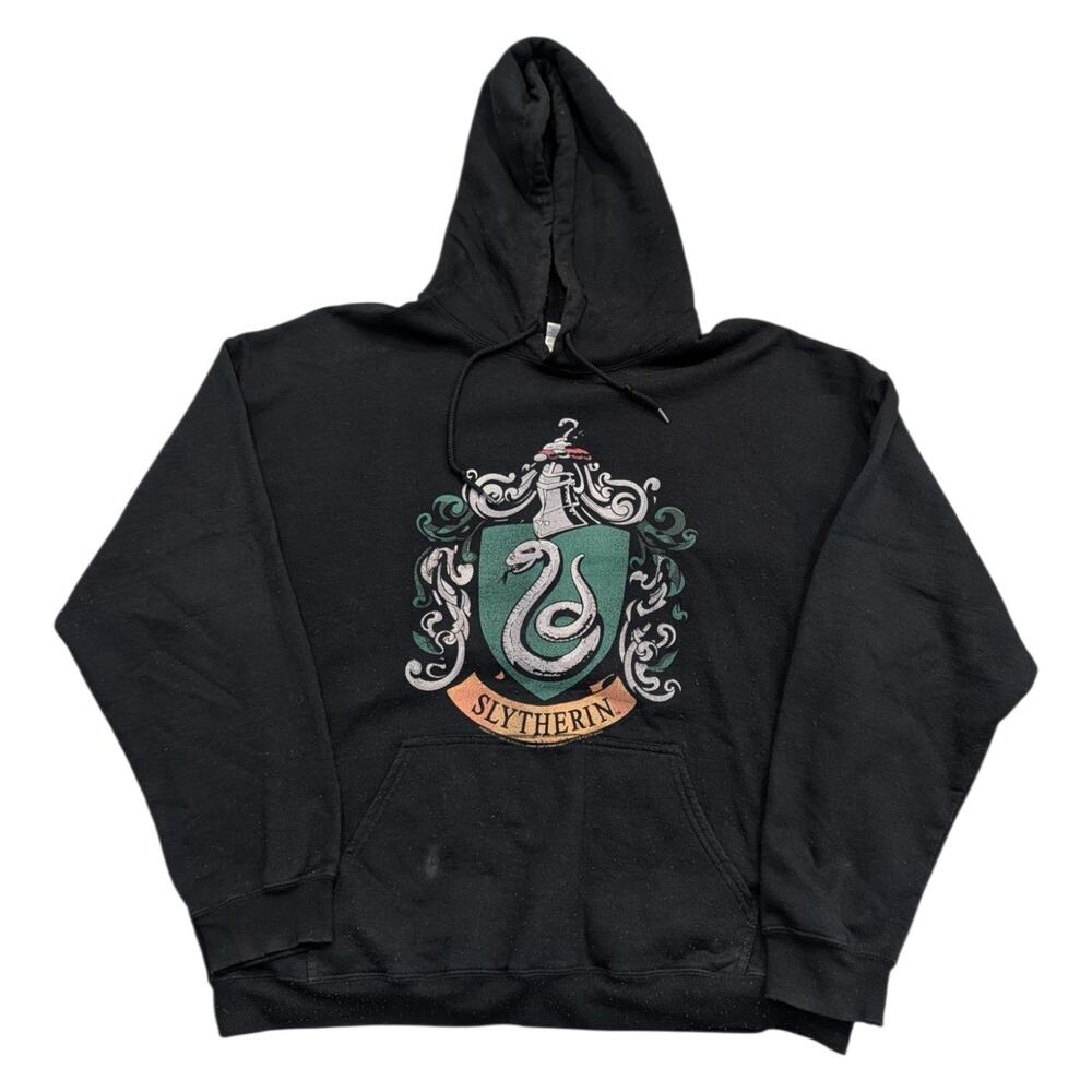 Harry Potter Slytherin Coat of Arms Hooded Sweatshirt